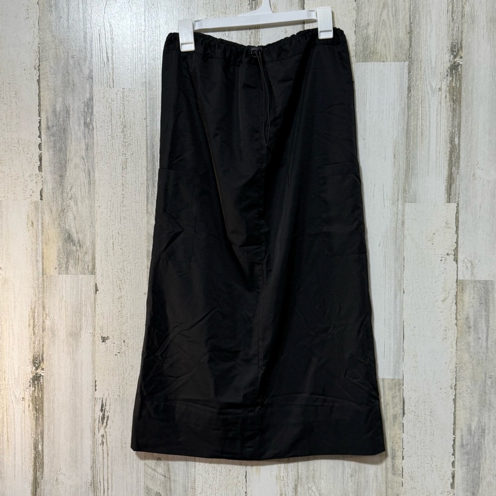 Black Calisson Women's Parachute Skirt